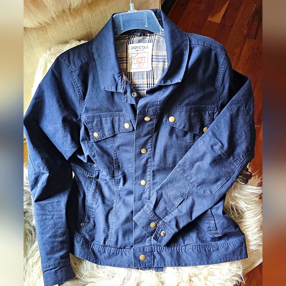 DOVETAIL Workwear Allyson Trucker Jacket Like New size L
